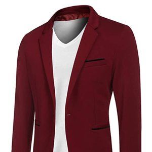Men's Casual Suit Blazer Jackets Lightweight Sport